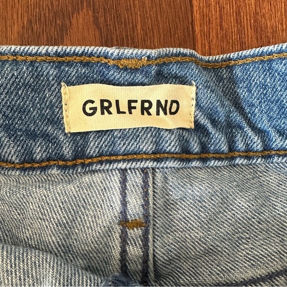 GRLFRND Charlie Low Rise Baggy Cut Off Shorts size 27 - Picture 7 of 10